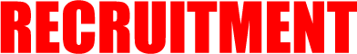 RECRUITMENT