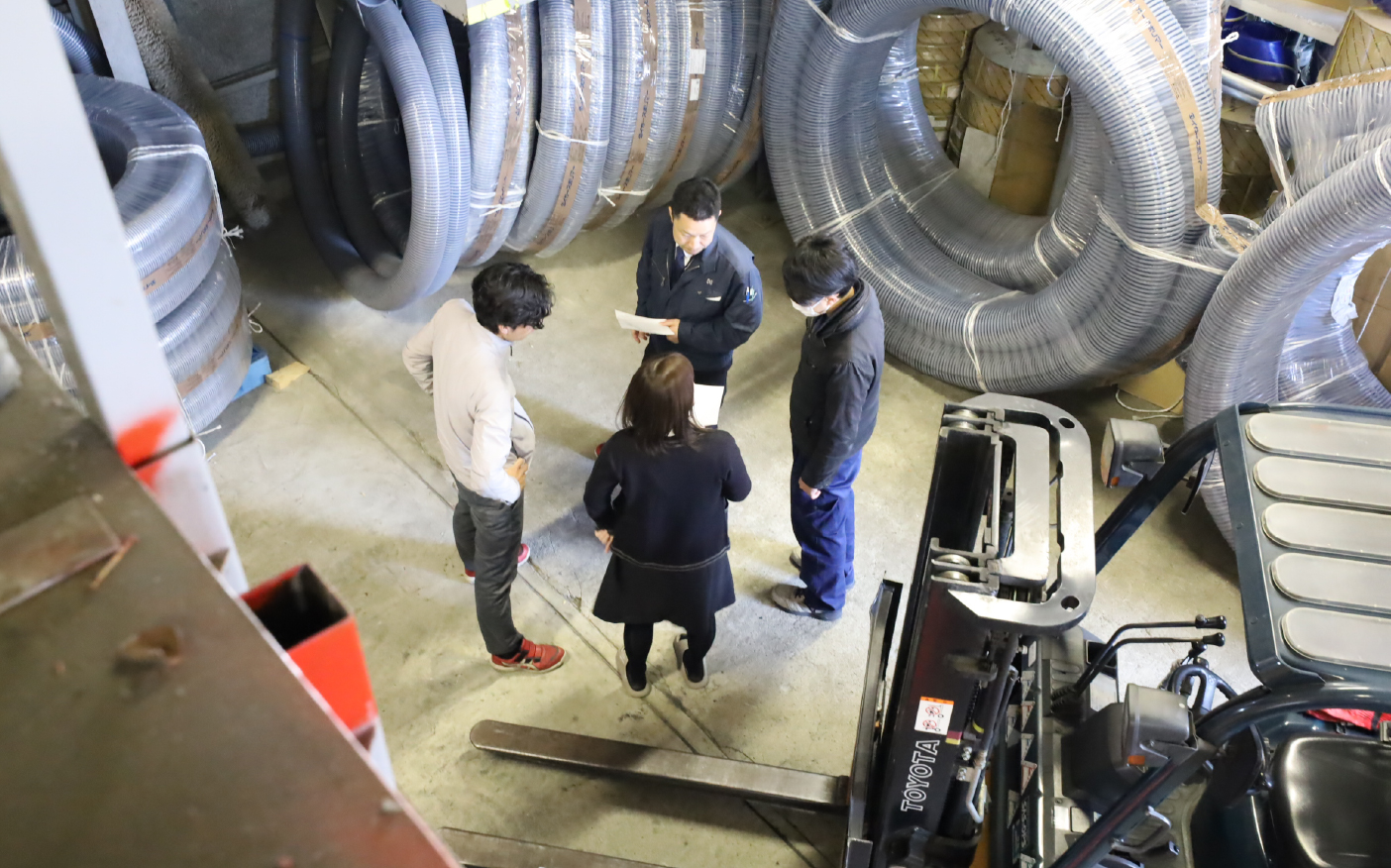 先輩社員の声